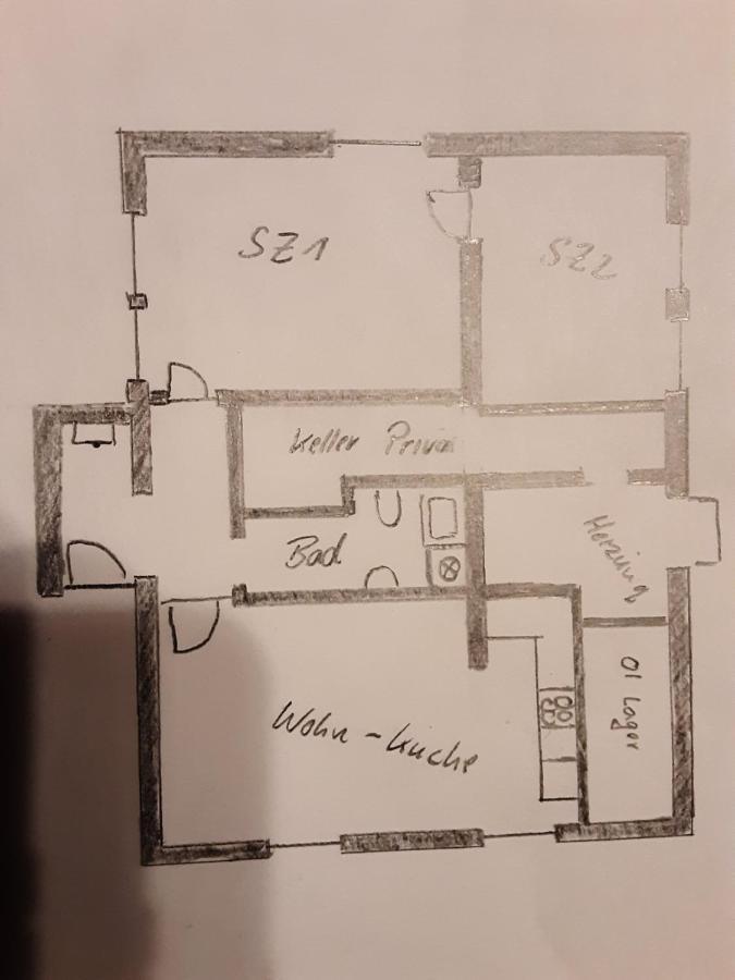 Zum Goldenen Tal Apartman Grafendhron Kültér fotó