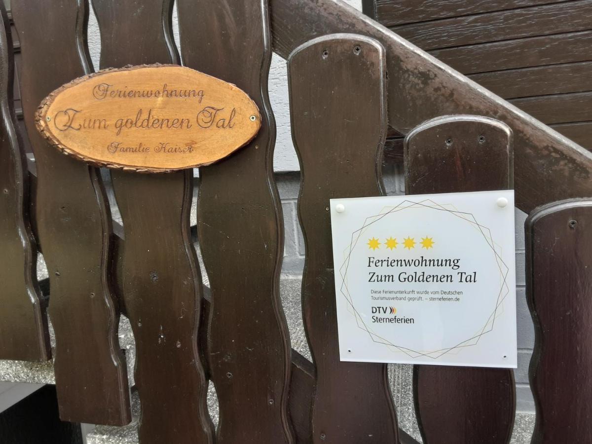 Zum Goldenen Tal Apartman Grafendhron Kültér fotó